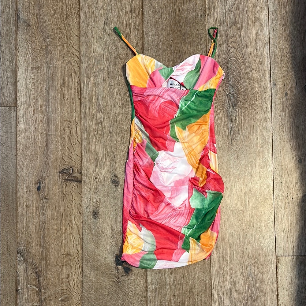 Vibrant Multicolor Mini Dress